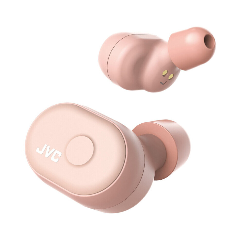 Jvc (Pink) Haa10t True Wireless Bluetooth Earbuds & Case