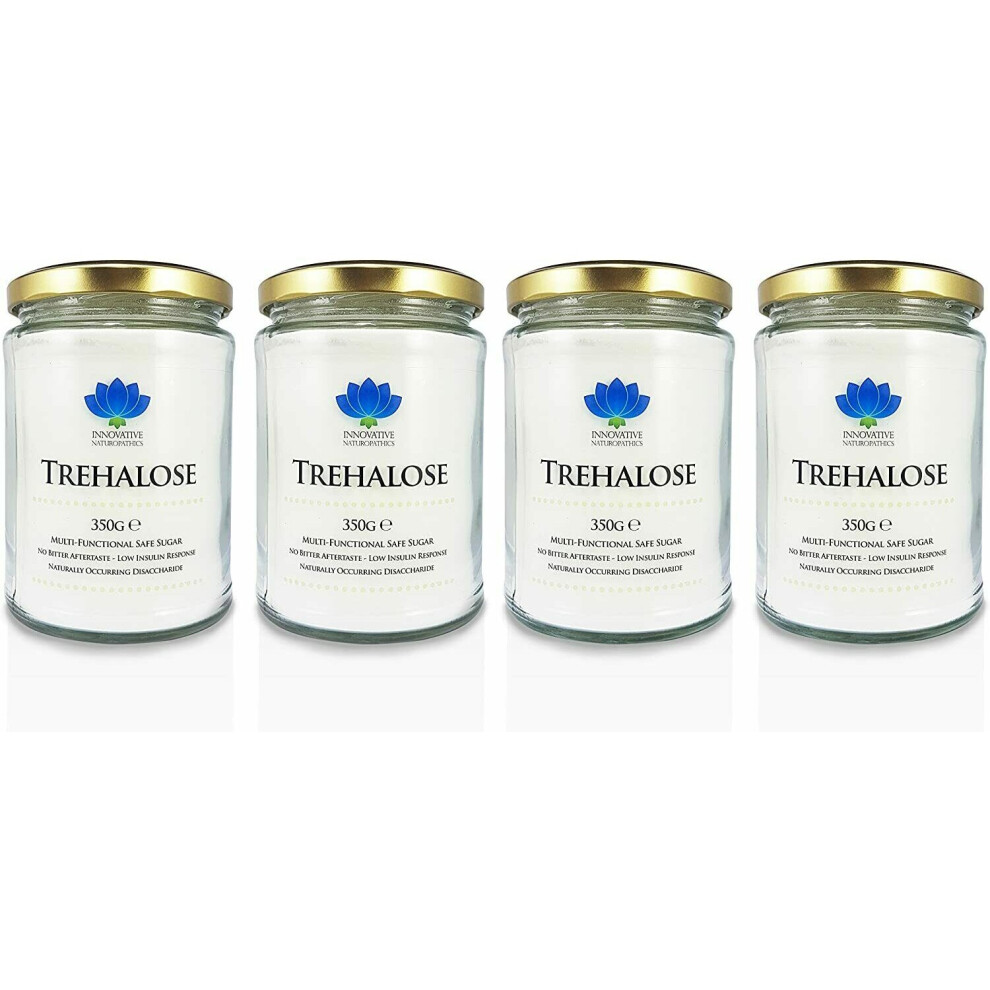 Trehalose - 350g Jar - 100% Pure Powder - Pack Of 4