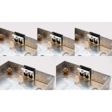 (5) Back Box Repair Clips Replace Damaged Threads
