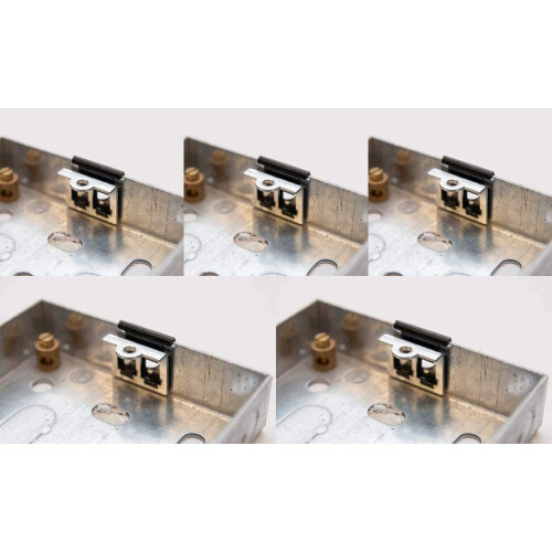 (5) Back Box Repair Clips Replace Damaged Threads