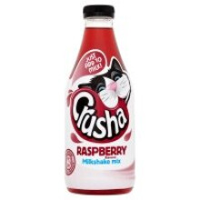 Crusha Milkshake Mix Raspberry Flavour 1 Litre (12 x 1ltr)