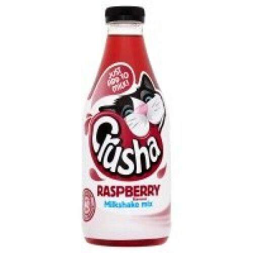 Crusha Milkshake Mix Raspberry Flavour 1 Litre (12 x 1ltr)