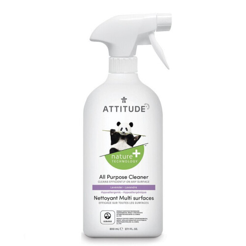 ATTITUDE, Nature + Technology, All-Purpose Cleaner, Λεβάντε, 27.1 fl oz (800 ml)