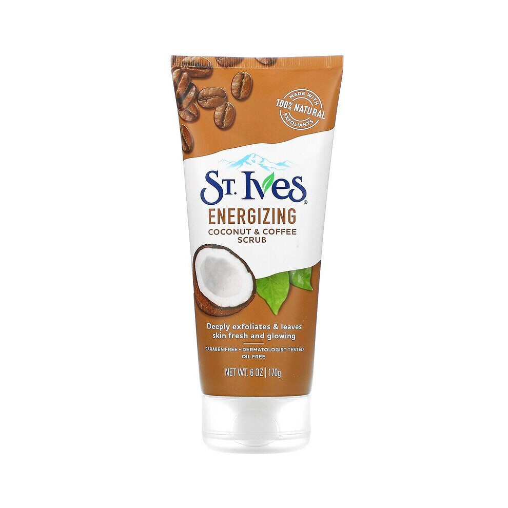 St. Ives, Energizing Coconut & Coffee Scrub, 6 oz (170 g)