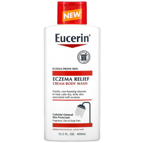 Eucerin Eucerin, Creme-Body-Wasch, Eczema-Relief,  13,5 fl oz (400 ml)