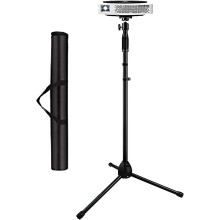 Moutik Projector Stand Portable 360 Swivel Ball Head Projector Floor Stand Tripod 87- 151cm Adjustable Heavy Duty Projector Holder for DJ Karaoke Webc
