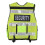 (Black, Event Staff) Hi Viz Tactical Security jacket Vest 3
