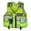 (Black, Event Staff) Hi Viz Tactical Security jacket Vest 4