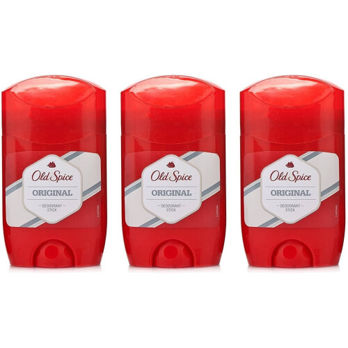 Old Spice THREE PACKS of Old Spice Original Deodorant/Stick