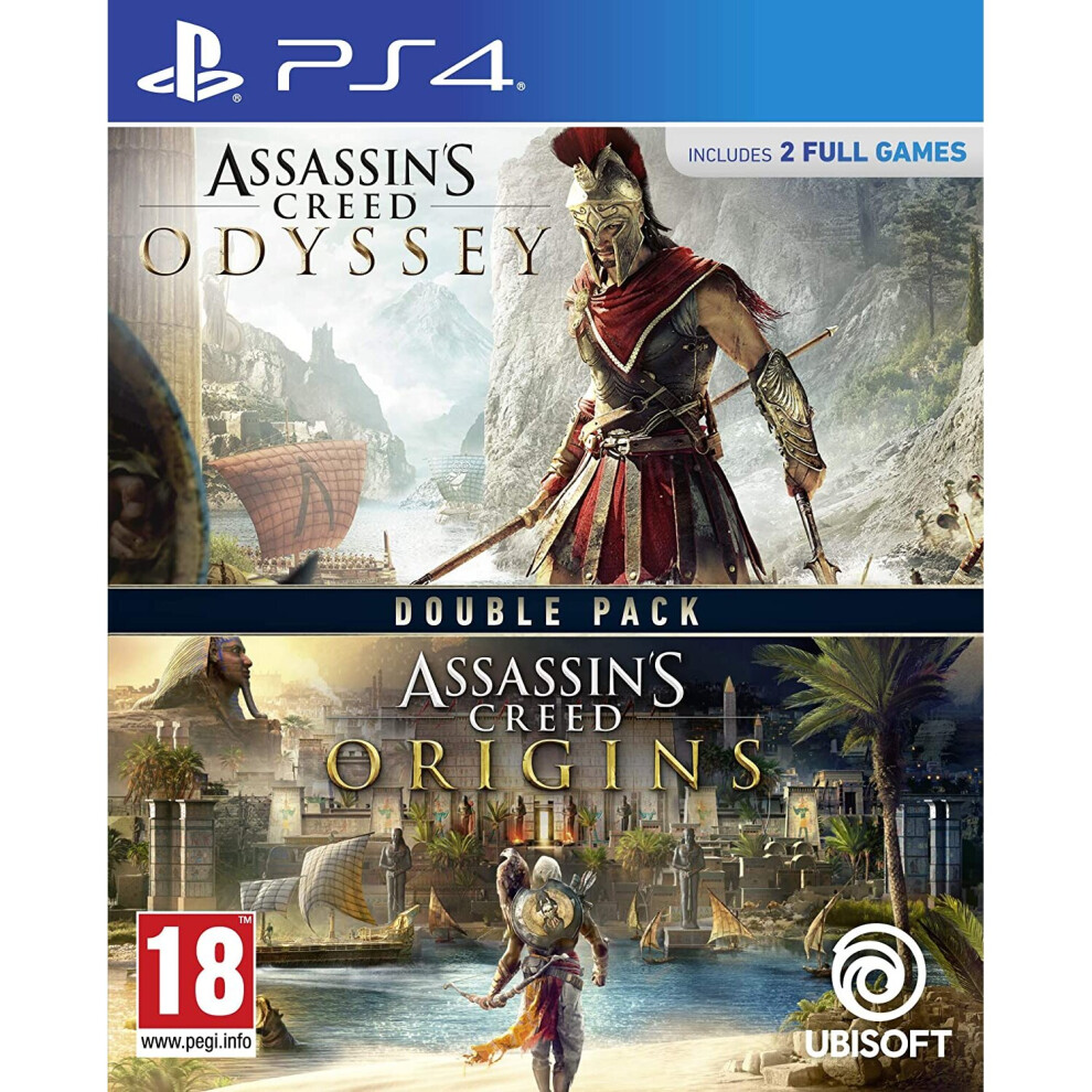 Assassins Creed Odyssey & Origins Double Pack Ps4 3307216146018