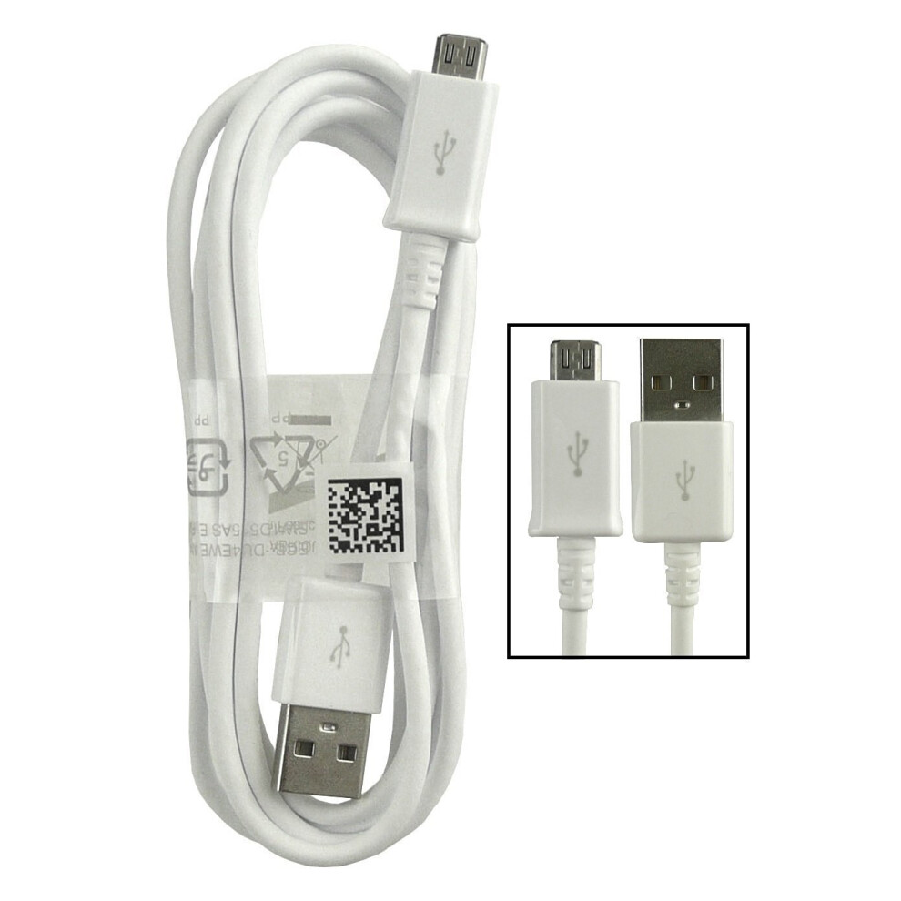 Samsung Genuine Micro Usb Charge & Sync Cable For Galaxy J3(2017), J5(2017), J7(2017) And Compatible To All Other Micro Usb Devices (W