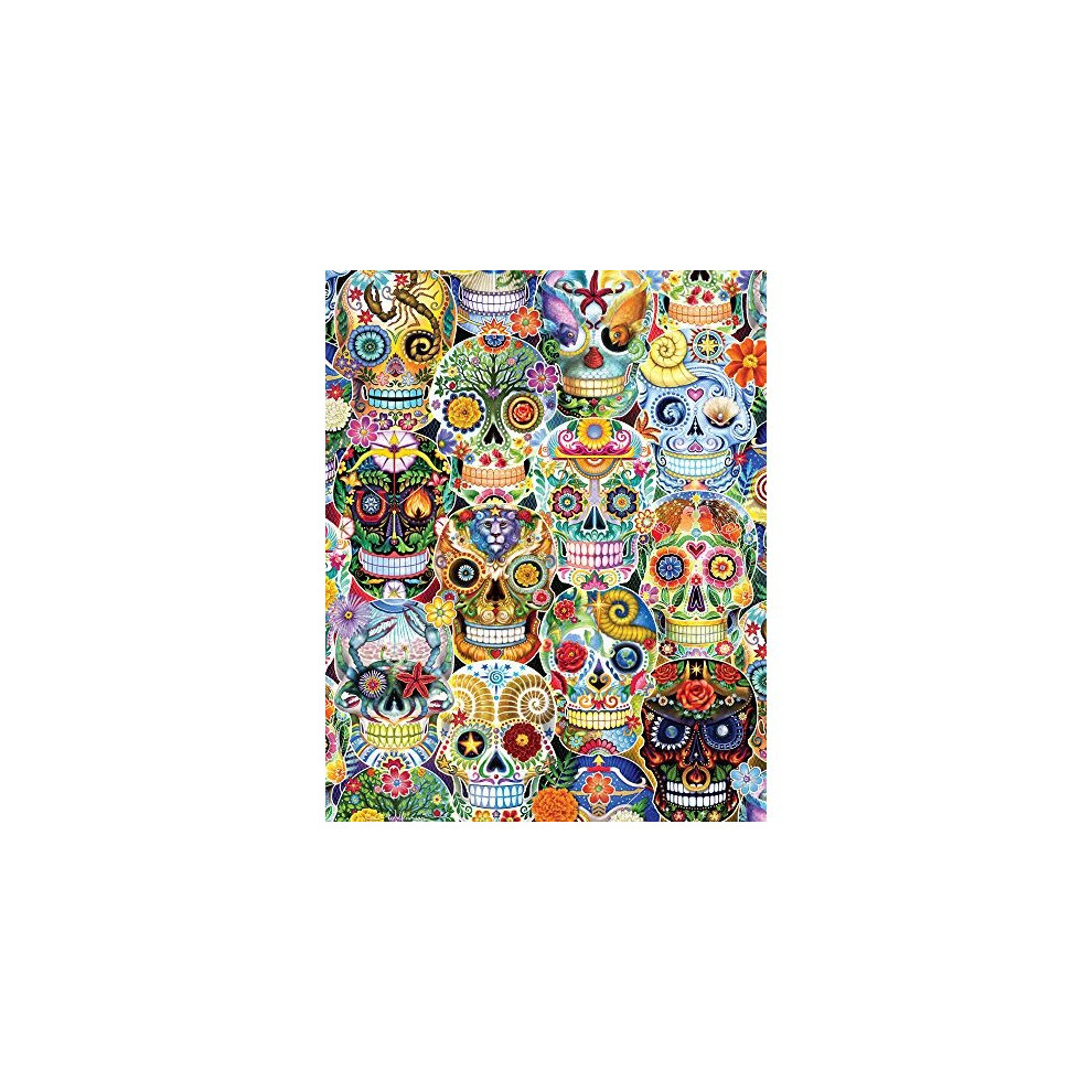 Day of The Dead (Sugar Skulls) Jigsaw Puzzle 1000 Piece