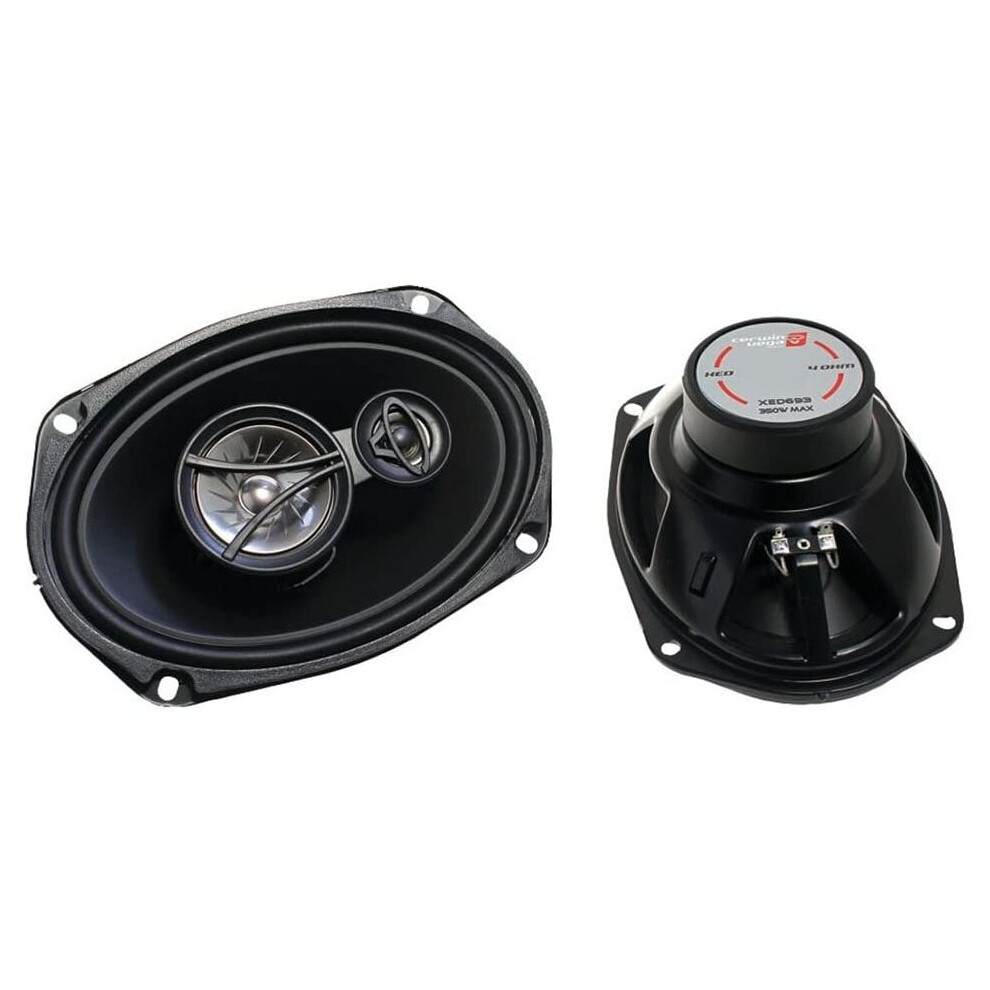 Photos - Car Speakers Cerwin-Vega CERWIN VEGA XED693 6 x 9 Inches 350 Watts Max 3-Way Coaxial Speaker Set 