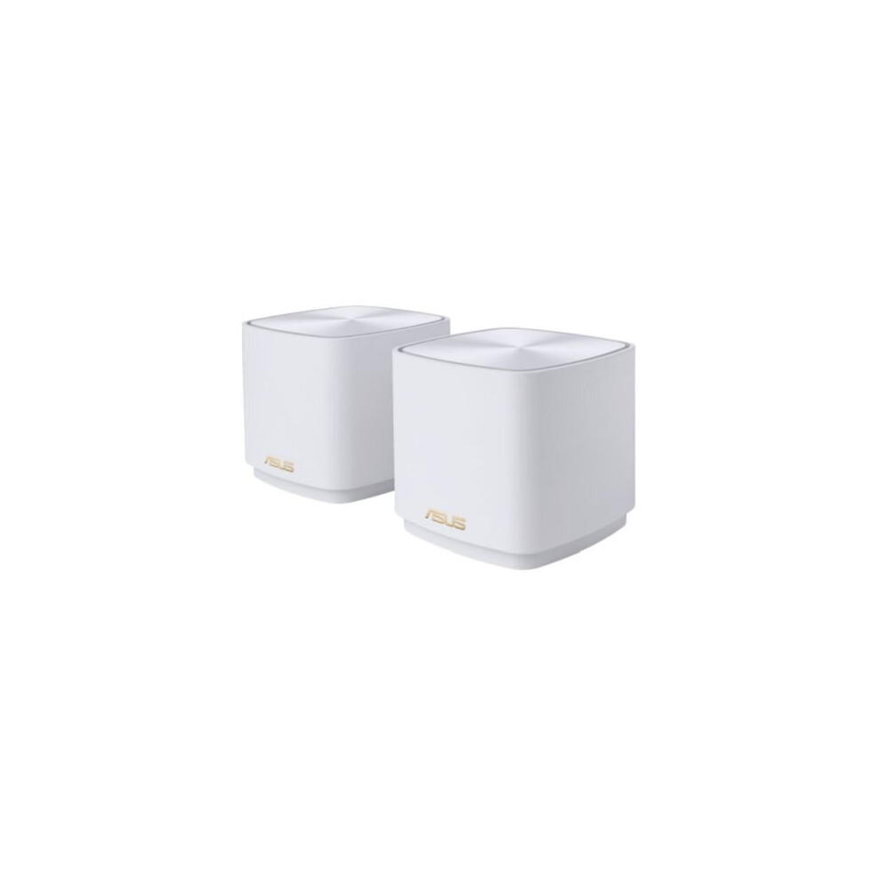 Asus Zenwifi Ax Mini Xd4 Ax1800 Wireless Dual Band Mesh Mini System 2 Pack 90IG05N0-MO3R40