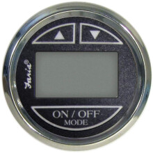 Faria 13751 Chesapeake Black Depth Sounder with In-Hull Transducer