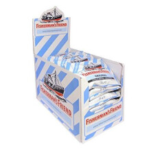 EXTRA STRONG NO ADDED SUGAR FISHERMAN'S FRIEND LOZENGES 24 x 24g Packs