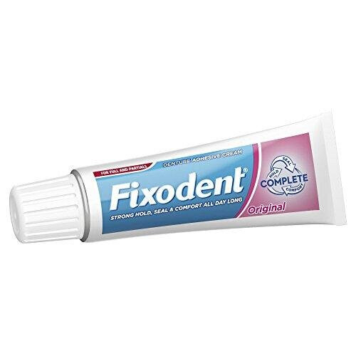 Fixodent Complete Original Denture Adhesive Cream, 47 g - Pack of 6 2