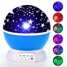 Ster Maan Melkweg Projector Nacht Licht Kinderen Slaapkamer Decor LED Lampen