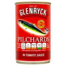 Glenryck Pilchards in Tomato Sauce 155g (12 x 155g)