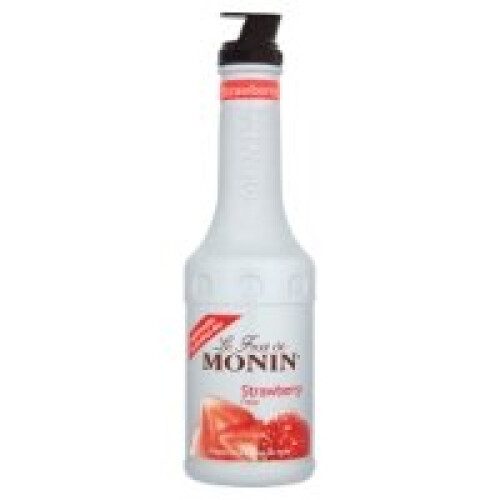 Monin Strawberry Fruit Puree Mix 1L (1ltr)