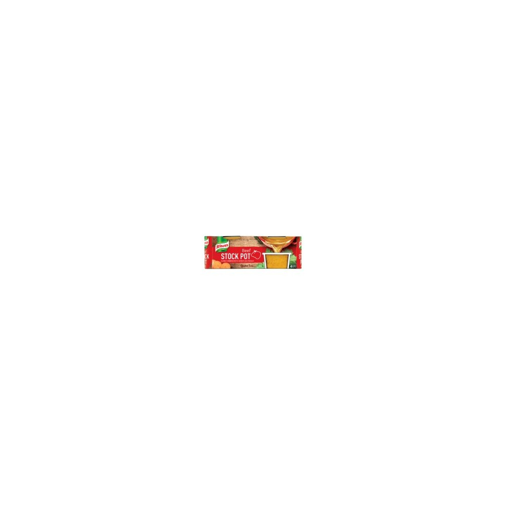 Knorr Beef Stock Pot 4 X 28G (8 X 4X28g)