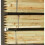 20 x 1.2m (4ft) tall square garden tree stakes - HC4 pressure treated 1