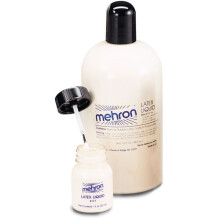 Mehron Latex 4 1/2 oz - Skin Texture Latex for Special Effects, Crepe Hair & Prosthetics (Colorless When Dry)