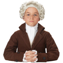 Baroque noble child wig