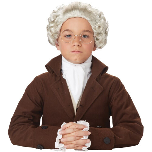 Baroque noble child wig