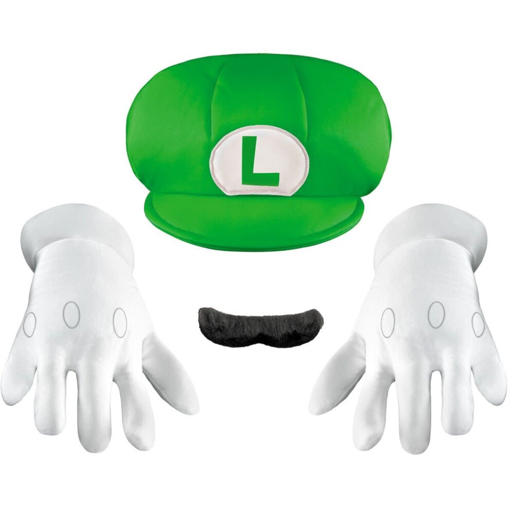 Super Mario Luigi Accessory Kit Child Multicoloured