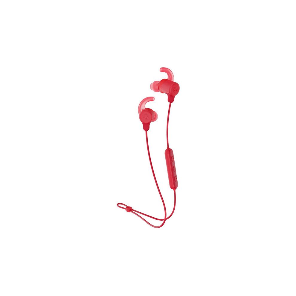 (Red) Skullcandy Jib+ Active Wireless Earbuds with Mic