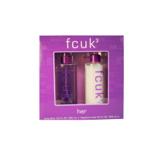 French Connection 3 Her Gift Set Body Mist 250Ml And Body Lotion 250Ml
