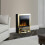 Warmlite Whitby 2KW Electric Fire Freestanding with Remote Control, Brass 8