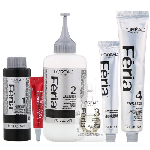 L’Oréal Paris L'Oréal, Feria, Power Red, Υψηλής-Εντάσης Χρωματισμού, R57 Cherry Crush, 1 Εφαρμογή 2