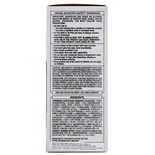 L’Oréal Paris L'Oréal, Feria, Power Red, Υψηλής-Εντάσης Χρωματισμού, R57 Cherry Crush, 1 Εφαρμογή 1