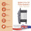 Warmlite 650W Oil Filled Radiator, Dark Titanium 2
