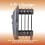 Warmlite 650W Oil Filled Radiator, Dark Titanium 5