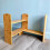 Uitbreidbare bamboe bureau organizer, verstelbare desktop planken, plank Rack 5