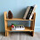 Uitbreidbare bamboe bureau organizer, verstelbare desktop planken, plank Rack 10