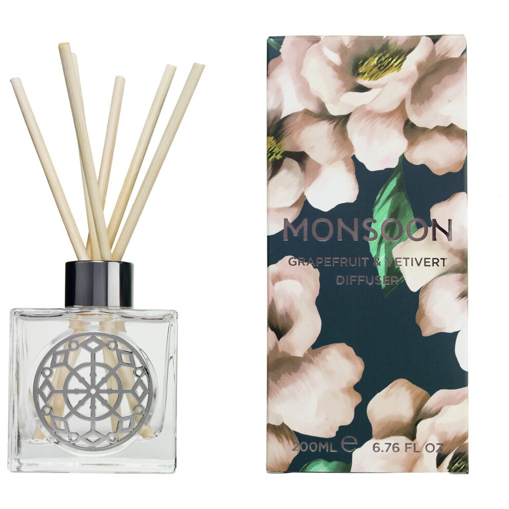 Monsoon Grapefruit And Vetiver Diffuser 200Ml