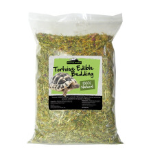 Reptile World Tortoise Edible Bedding 10 Litre - Botanical Leaves, Flowers Grass
