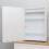 Living And Home Anti-fog LED Clock Wall Mounted Mirror Cabinet, Touch Control Switch 8