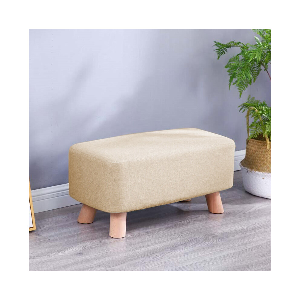 Beige Small Rectangular Linen Footstool-image-OPC-P6DSSGT-NEW