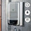 Living And Home Anti-fog LED Clock Wall Mounted Mirror Cabinet, Touch Control Switch 1