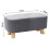 Living And Home Ottoman Footstool Seat Pouffe Bench Footrest Chair Stool 6