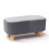 Living And Home Ottoman Footstool Seat Pouffe Bench Footrest Chair Stool 5