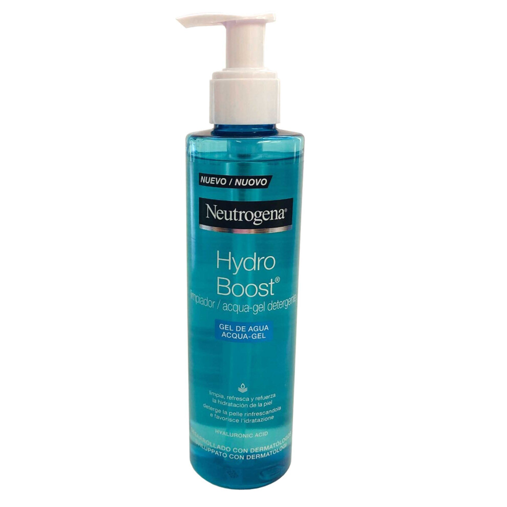 Neutrogena Hydro Boost Water Gel Cleanser Pump 200ml