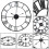 Living And Home 40CM Roman Numerals Metal Skeleton Wall Clock, Black 5