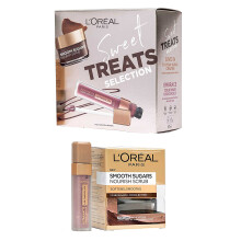 L'Oreal Paris Sweet Treats Set-Lipstick Candy Man Smooth Sugars Nourish Scrub 50ml