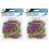 500pc Strong Elastic Rubber Bands Assorted Colours & Sizes Home School 1